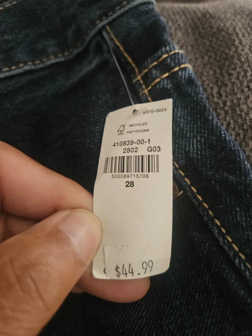Old Navy Dark Blue Relaxed Fit Women’s Jeans
